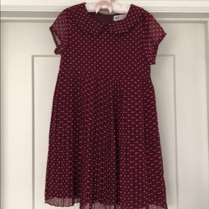 H&M pleated girls dress.